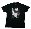 Jujutsu Kaisen Mens T-Shirt - Grayscale Panda with Red Gloves Hoodie, Sweatshirt | CiraTrend.com