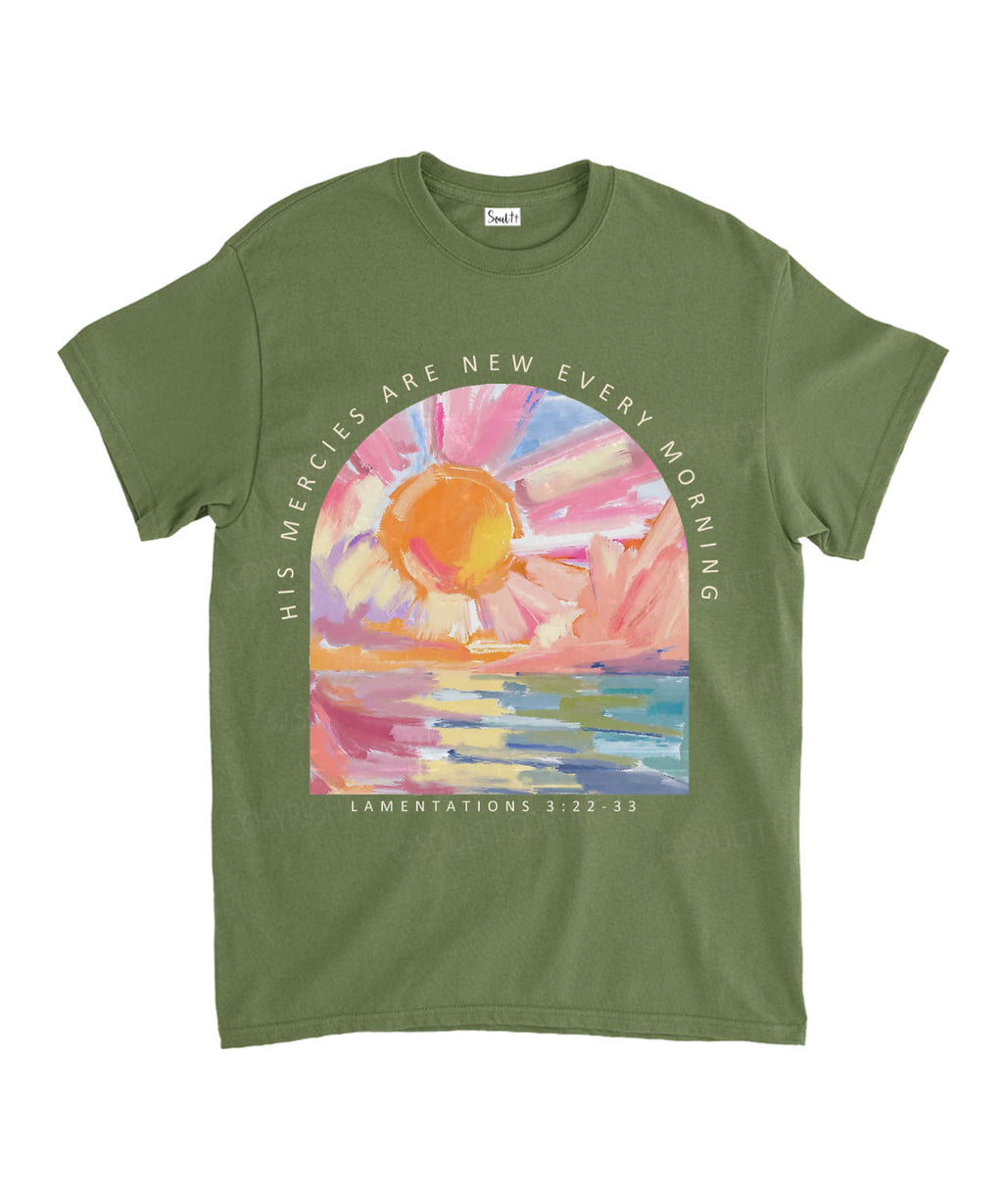 His Mercies Are New Unisex Cotton Christian T-Shirt Style001 Hoodie, Sweatshirt | CiraTrend.com (Image 5)