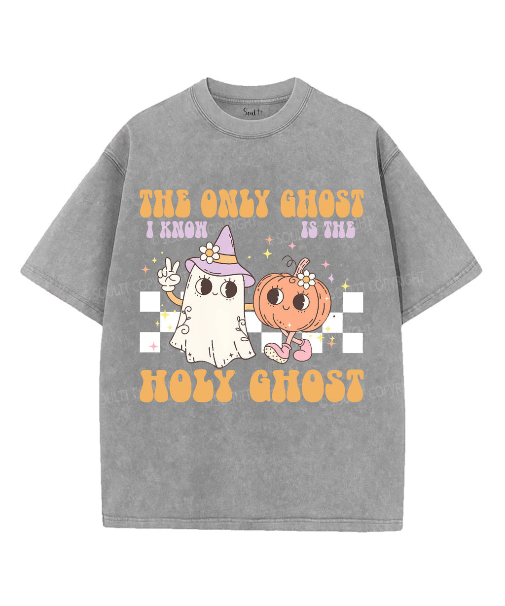 The Only Ghost Unisex Washed Christian T-shirt Style001 Hoodie, Sweatshirt | CiraTrend.com (Image 3)
