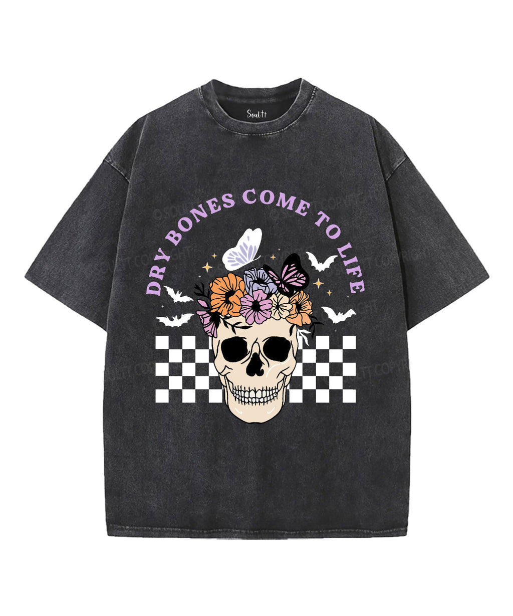 Dry Bones Come To Life Unisex Washed Christian T-shirt Style015 Hoodie, Sweatshirt | CiraTrend.com (Image 2)