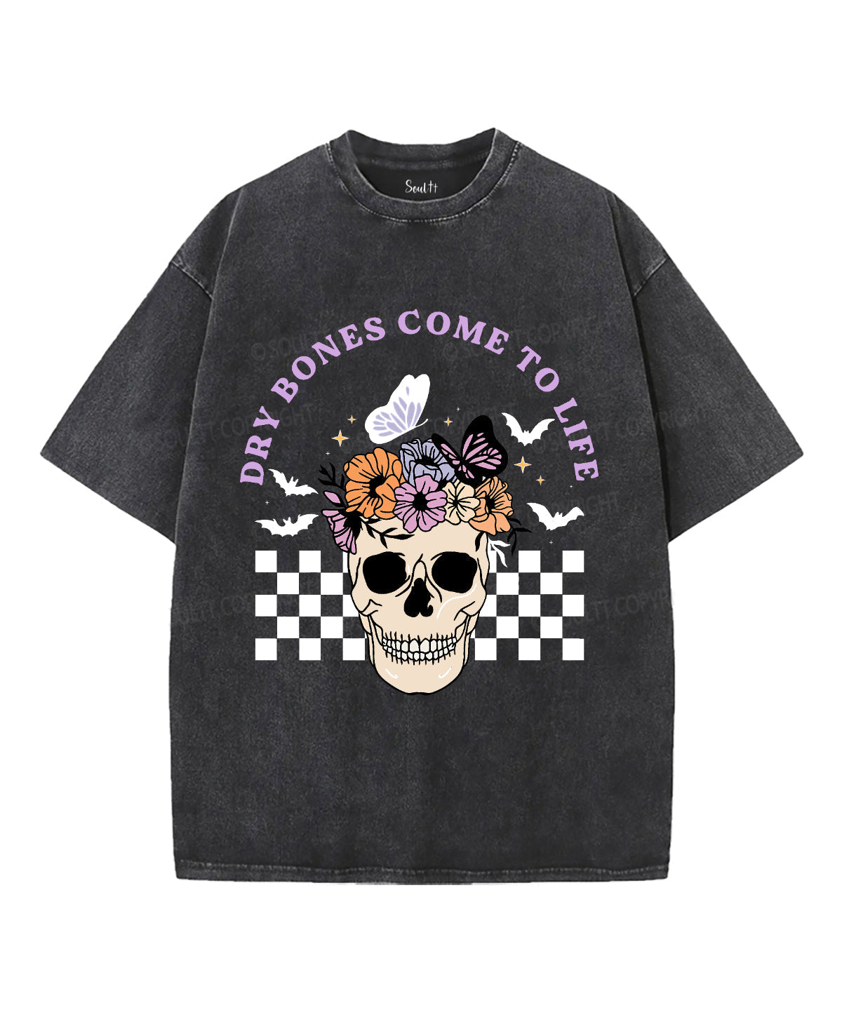 Dry Bones Come To Life Unisex Washed Christian T-shirt Style015 Hoodie, Sweatshirt | CiraTrend.com (Image 2)
