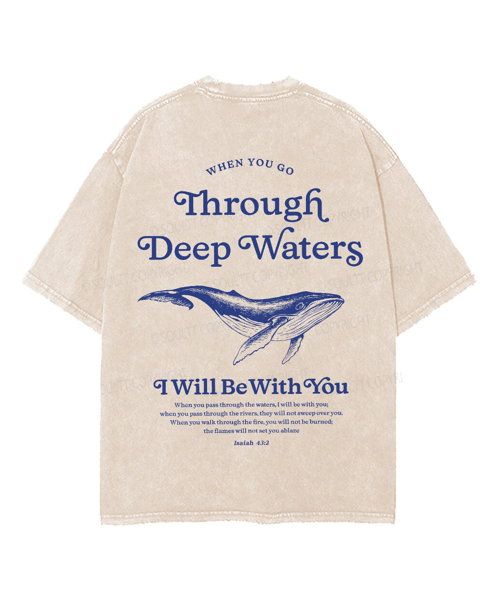 I Will Be With You Double Sided Unisex Washed Christian T-shirt Style029 Hoodie, Sweatshirt | CiraTrend.com (Image 3)