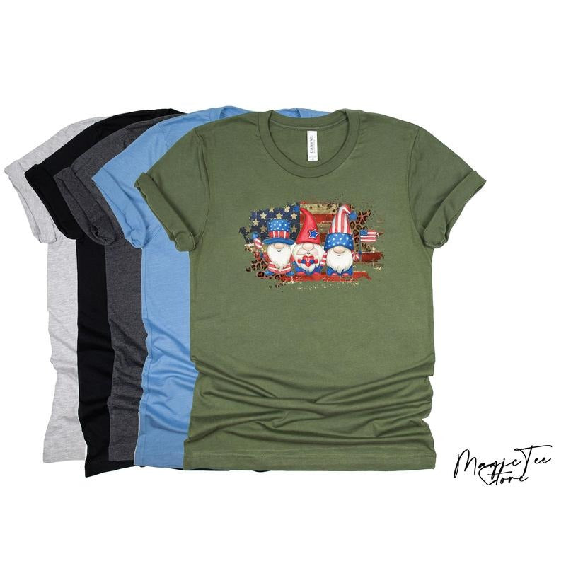 4th Of July Gnome Shirt 4th Of July Shirt Gnome Shirt Patriotic Shirt Independence Day Shirt 4th Of July Gift Independence Day Gift style 04