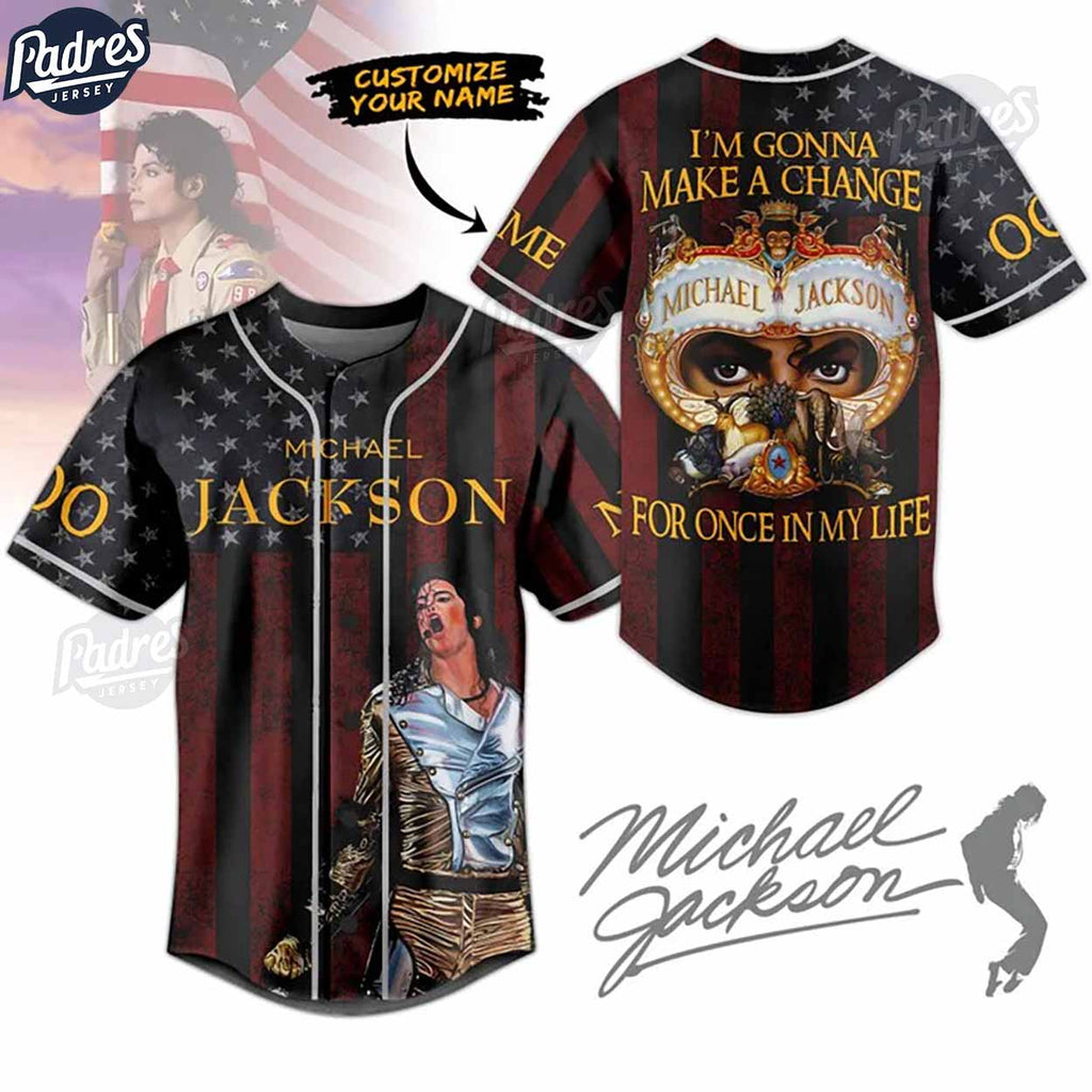 4th Of July Michael Jackson Baseball Jersey - Padres Jersey Oasis: Elevate Your Baseball Style Game