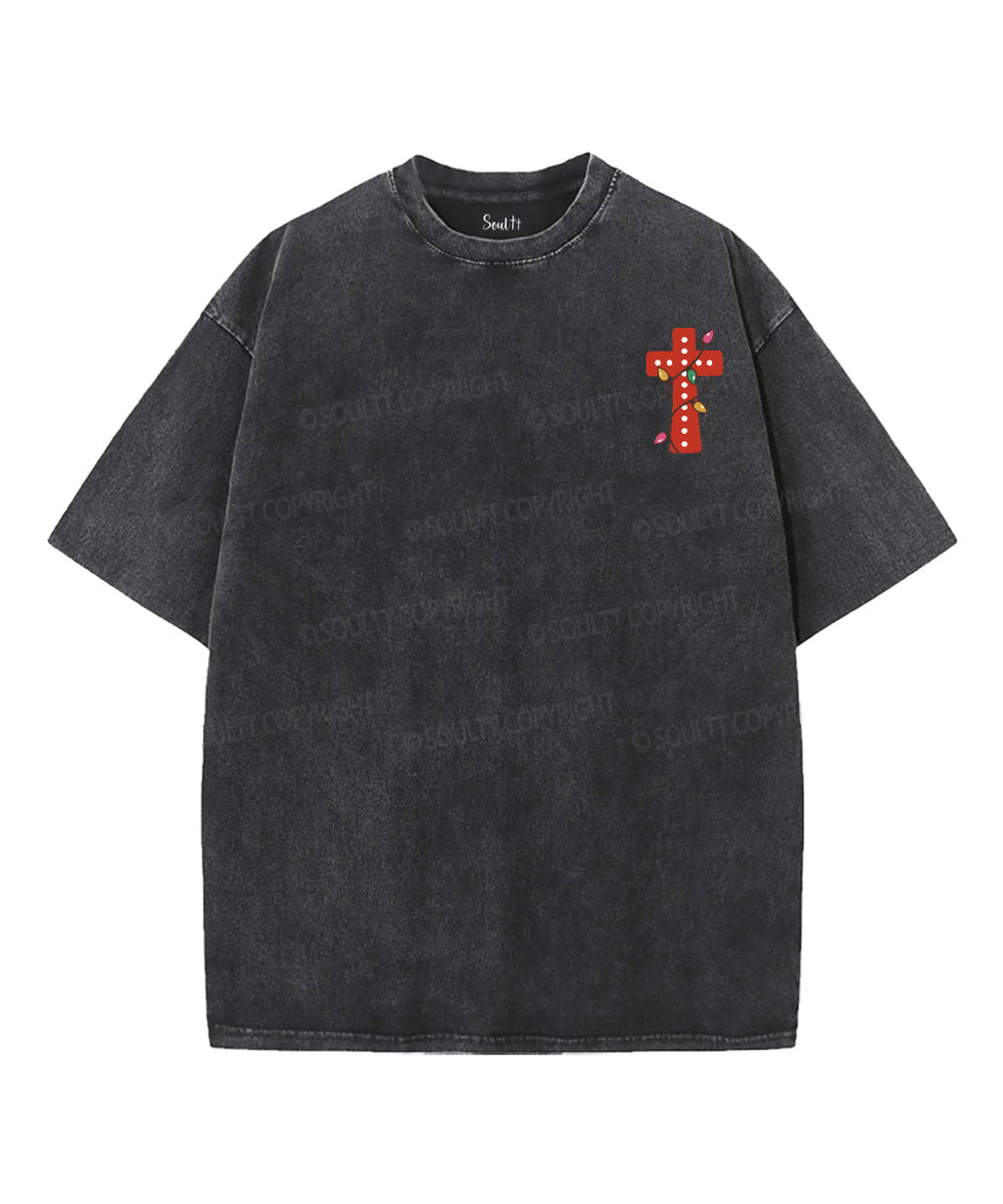 Be The Light Double Sided Washed Christian T-shirt Style001 Hoodie, Sweatshirt | CiraTrend.com (Image 1)