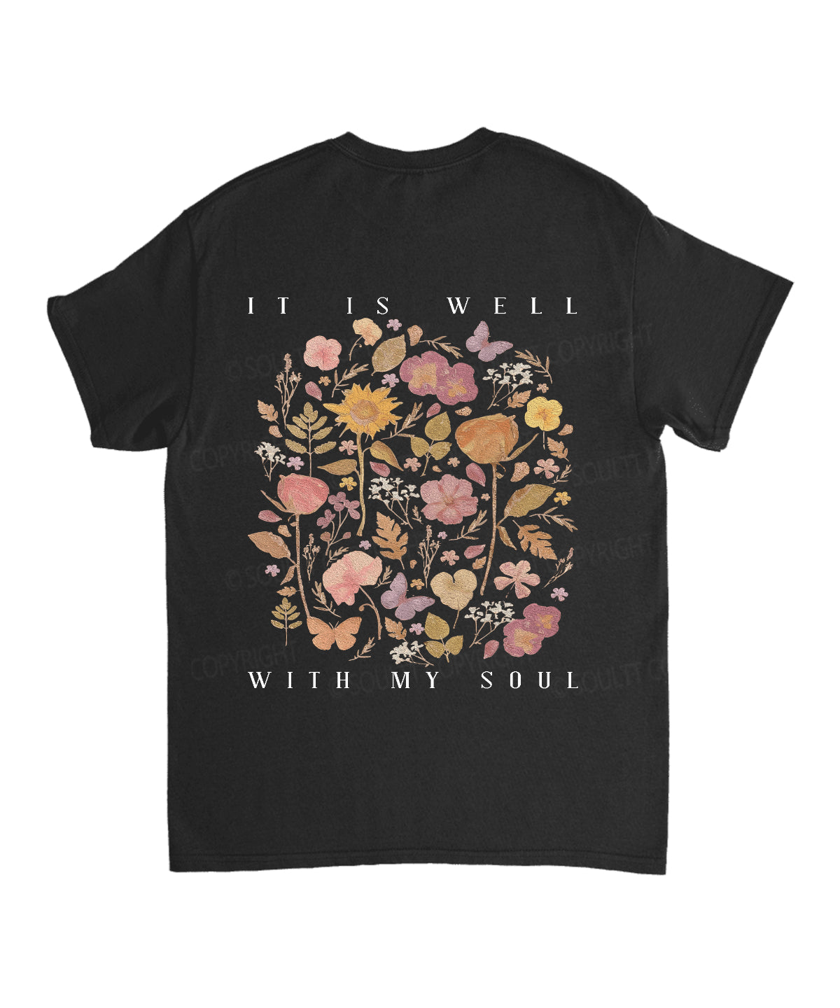It Is Well With My Soul Double Sided Unisex Cotton Christian T-Shirt Style002 Hoodie, Sweatshirt | CiraTrend.com (Image 5)