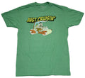 Flintstones Mens T-Shirt - Just Crusin Fred & Barney Car Image Hoodie, Sweatshirt | CiraTrend.com