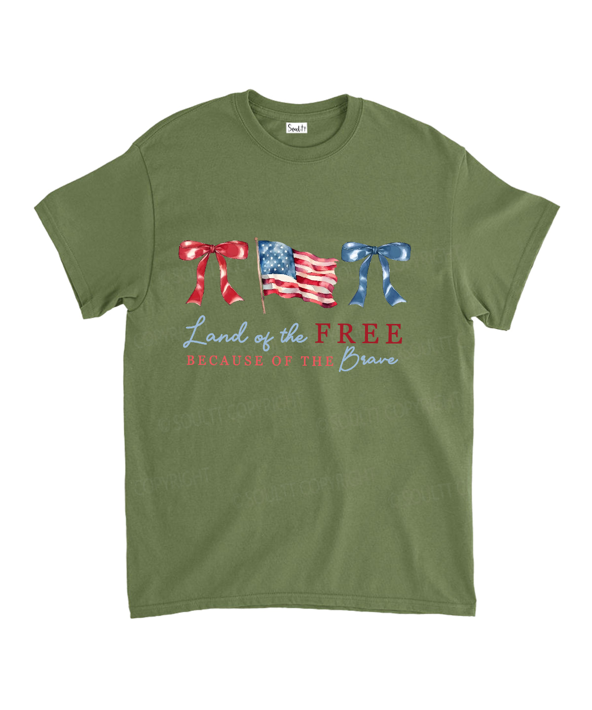 Land Of Free Unisex Cotton Christian T-Shirt Hoodie, Sweatshirt | CiraTrend.com (Image 5)