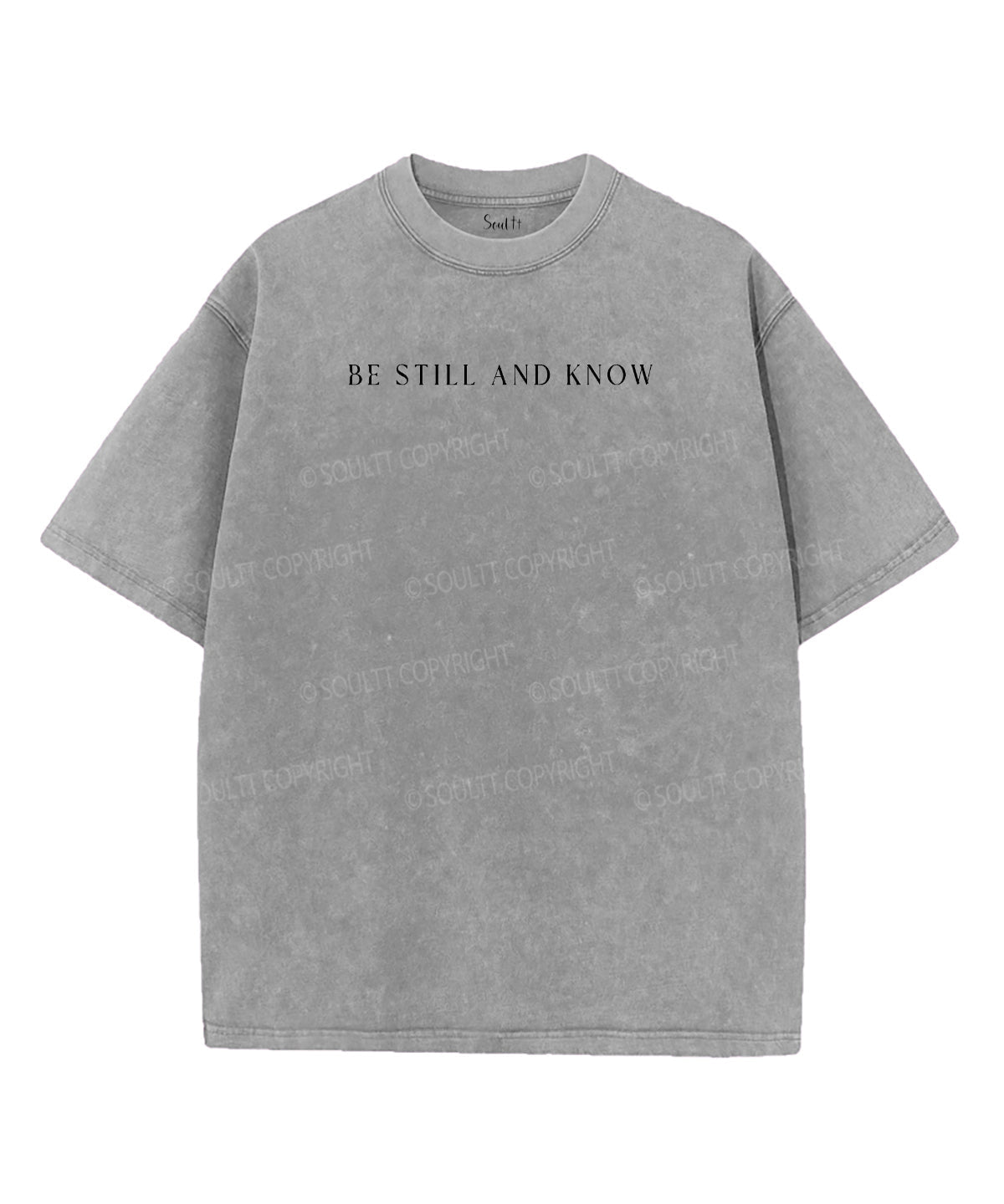 Be Still And Know Double Sided Washed Christian T-shirt Style001 Hoodie, Sweatshirt | CiraTrend.com (Image 5)