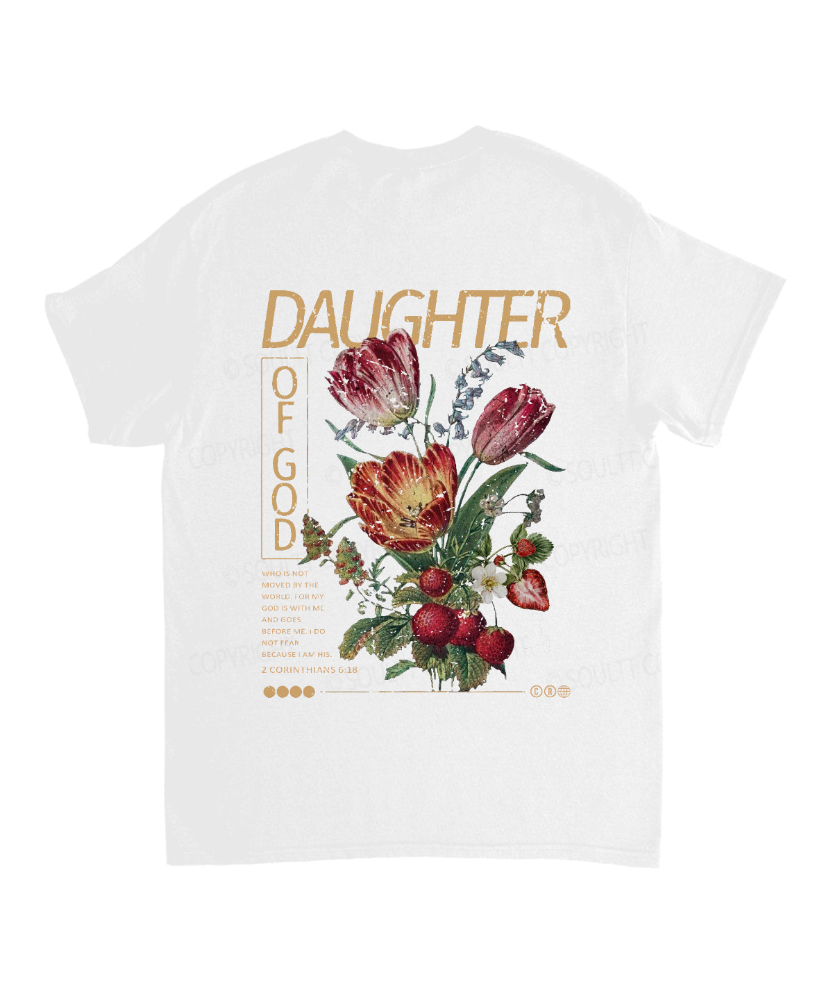 Daughter God Double Sided Cotton Christian T-Shirts, Hoodie, Sweatshirt