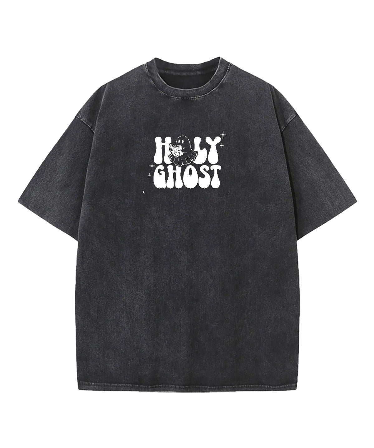 Holy Ghost Double Sided Washed Christian Style001 T-Shirts, Hoodie, Sweatshirt