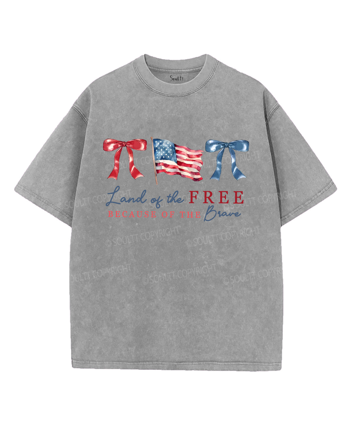 Land Free Washed Christian T-Shirts, Hoodie, Sweatshirt