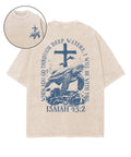 I Will Be With You Double Sided Unisex Washed Christian T-shirt Style051 Hoodie, Sweatshirt | CiraTrend.com (Image 1)