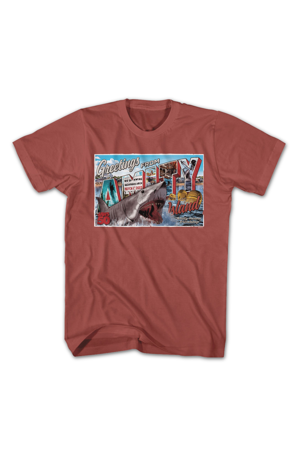 50th Anniversary Postcard Jaws T-Shirts, Hoodie, Sweatshirt