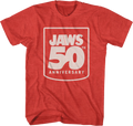 50th Anniversary Shield Jaws T-Shirts, Hoodie, Sweatshirt