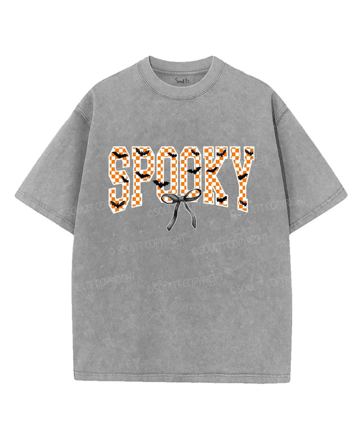 Spooky Unisex Washed Christian T-shirt Hoodie, Sweatshirt | CiraTrend.com (Image 3)
