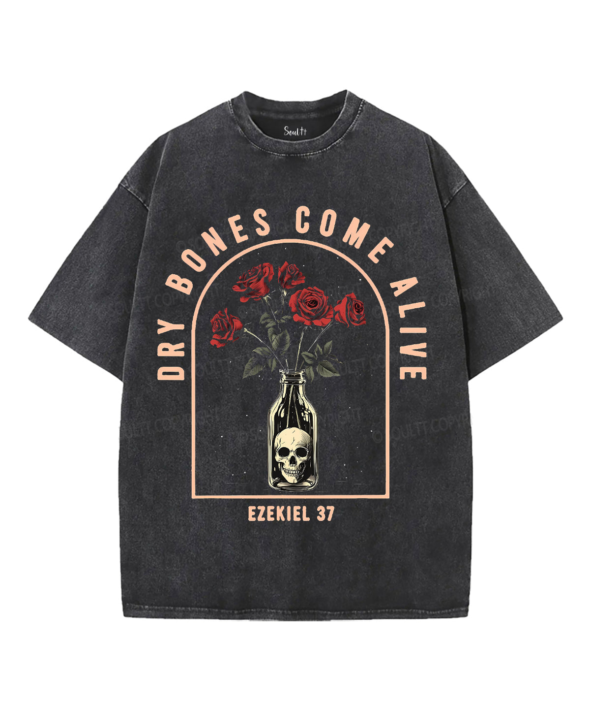 Dry Bones Come To Life Unisex Washed Christian T-shirt Style011 Hoodie, Sweatshirt | CiraTrend.com (Image 1)