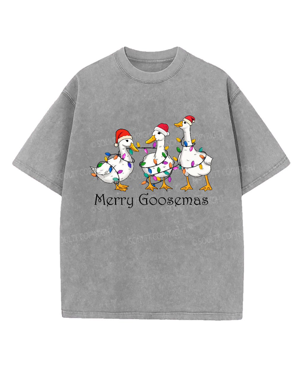 Merry Goosemas Washed Christian T-shirt Hoodie, Sweatshirt | CiraTrend.com (Image 3)