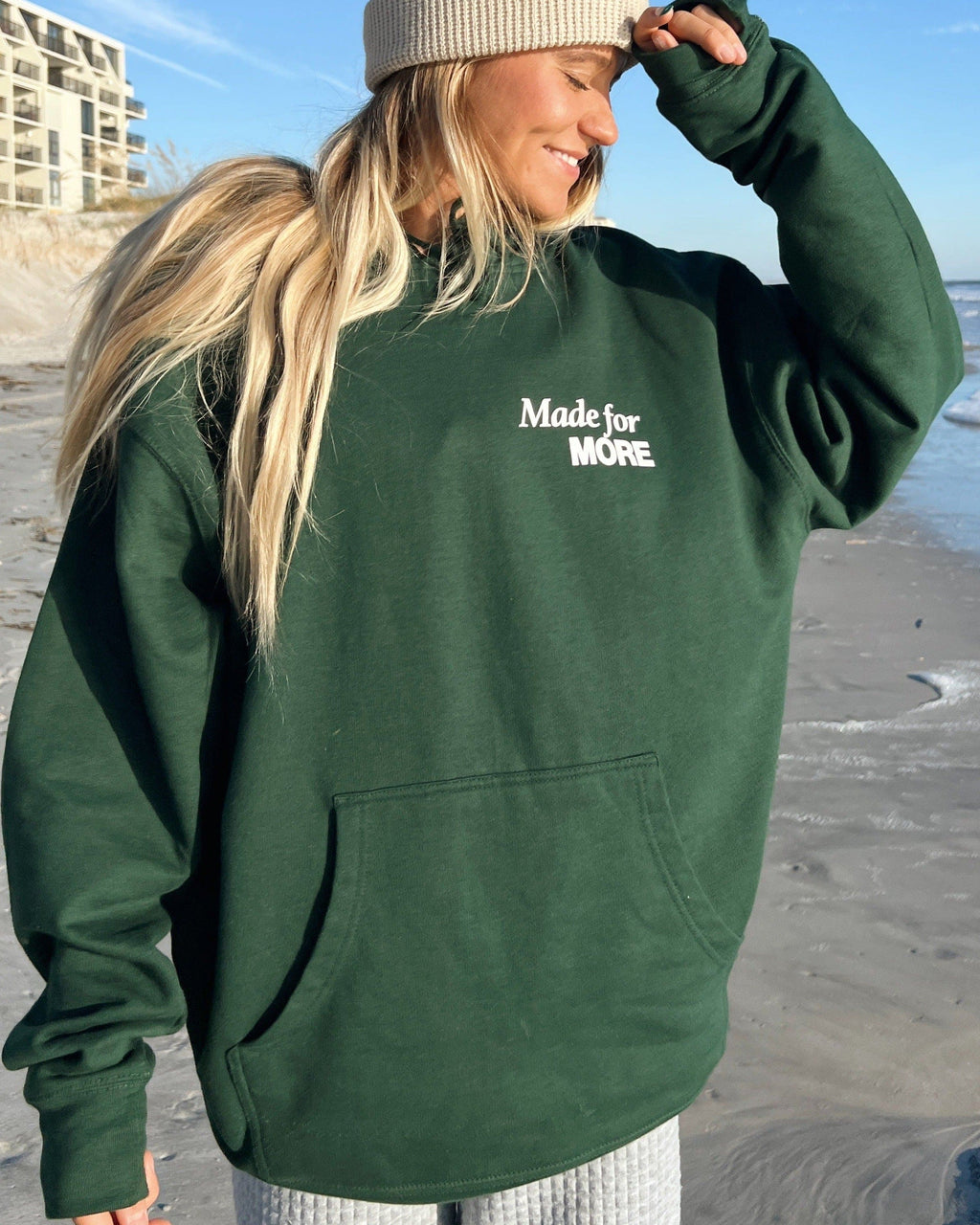 Made For More Double Sided Cotton Christian Hoodie T-Shirts, Sweatshirt | CiraTrend.com (Image 4)