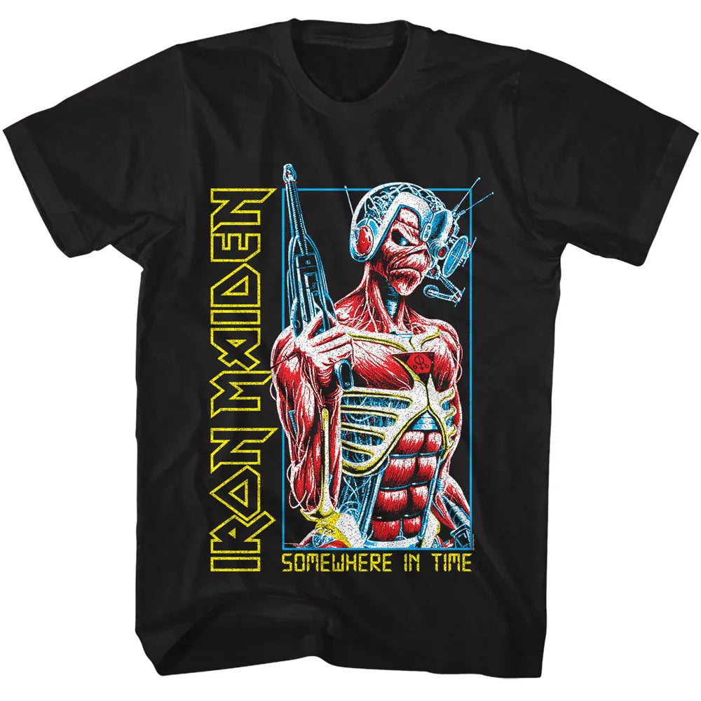 Iron Maiden Somewhere In Time Official T-Shirt Style001 Hoodie, Sweatshirt | CiraTrend.com