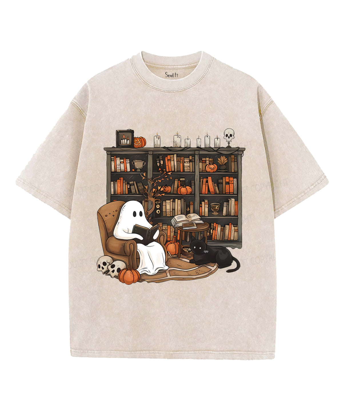 Halloween Unisex Washed Christian T-shirt Hoodie, Sweatshirt | CiraTrend.com (Image 3)
