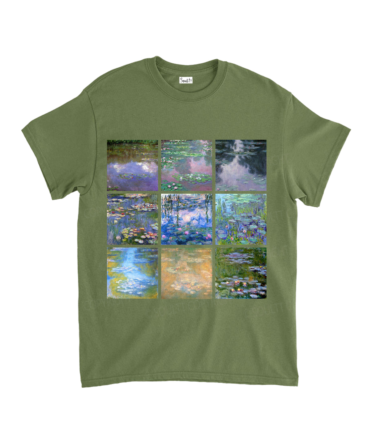 Water Lily Unisex Cotton Christian T-Shirt Hoodie, Sweatshirt | CiraTrend.com (Image 5)