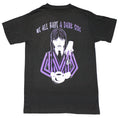 Wednesday Mens T-Shirt - "We All Have A Dark Side" Holding Coffee Cup Hoodie, Sweatshirt | CiraTrend.com