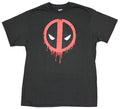 Deadpool Mens T-Shirt - Dripping Classic Slant Eyed Logo Hoodie, Sweatshirt | CiraTrend.com