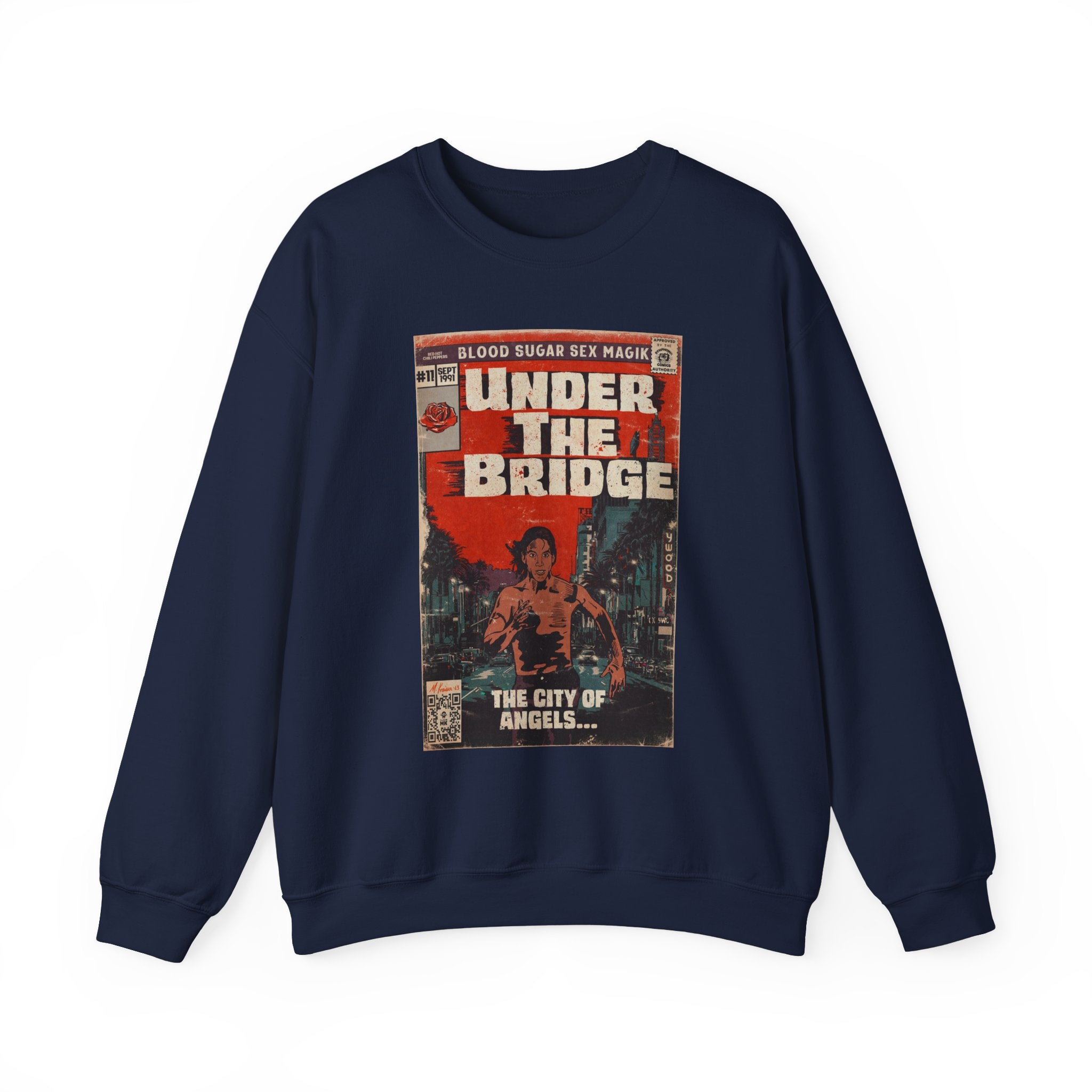 Under The Bridge - Unisex Heavy BlendÃ¢â€žÂ¢ Crewneck Sweatshirt T-Shirts, Hoodie | CiraTrend.com (Image 2)