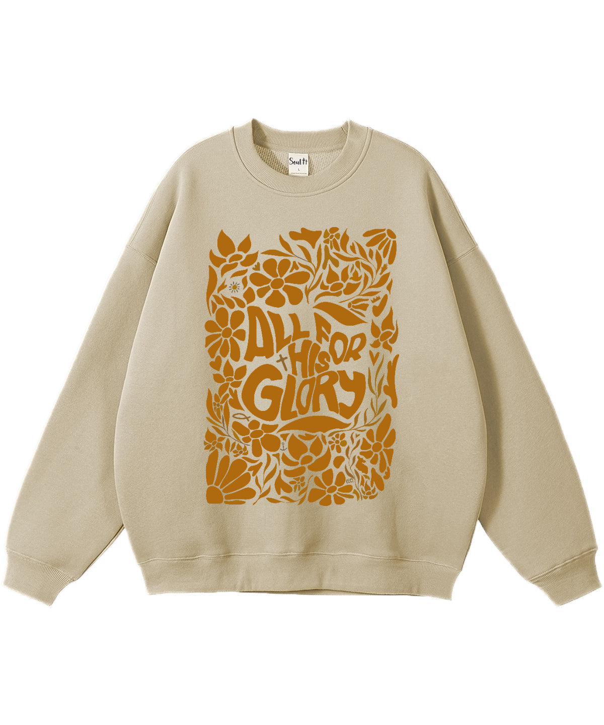 All For His Glory Cotton Christian Sweatshirt T-Shirts, Hoodie | CiraTrend.com (Image 5)