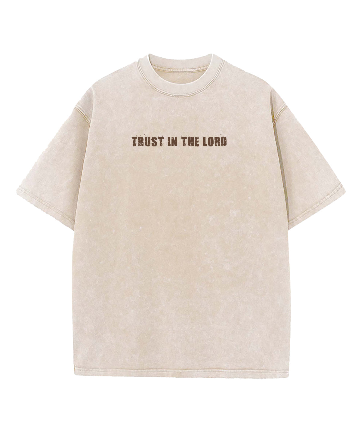 Trust In The Lord Double Sided Washed Christian T-shirt Style001 Hoodie, Sweatshirt | CiraTrend.com (Image 2)