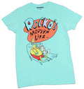 Rocko's Modern Life Mens T-Shirt - Relaxing Under the Logo Hoodie, Sweatshirt | CiraTrend.com