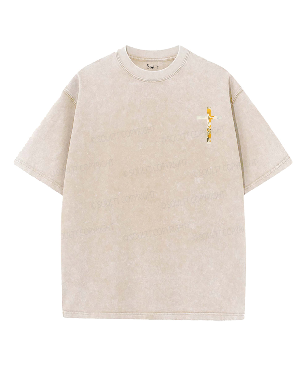 Fruit Of The Spirit Double Sided Unisex Washed Christian T-shirt Style020 Hoodie, Sweatshirt | CiraTrend.com (Image 5)