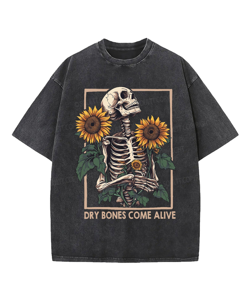 Dry Bones Come Alive Washed Christian Style002 T-Shirts, Hoodie, Sweatshirt