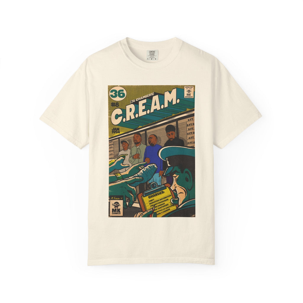 C.R.E.A.M - Unisex Comfort Colors T-shirt Hoodie, Sweatshirt | CiraTrend.com (Image 4)