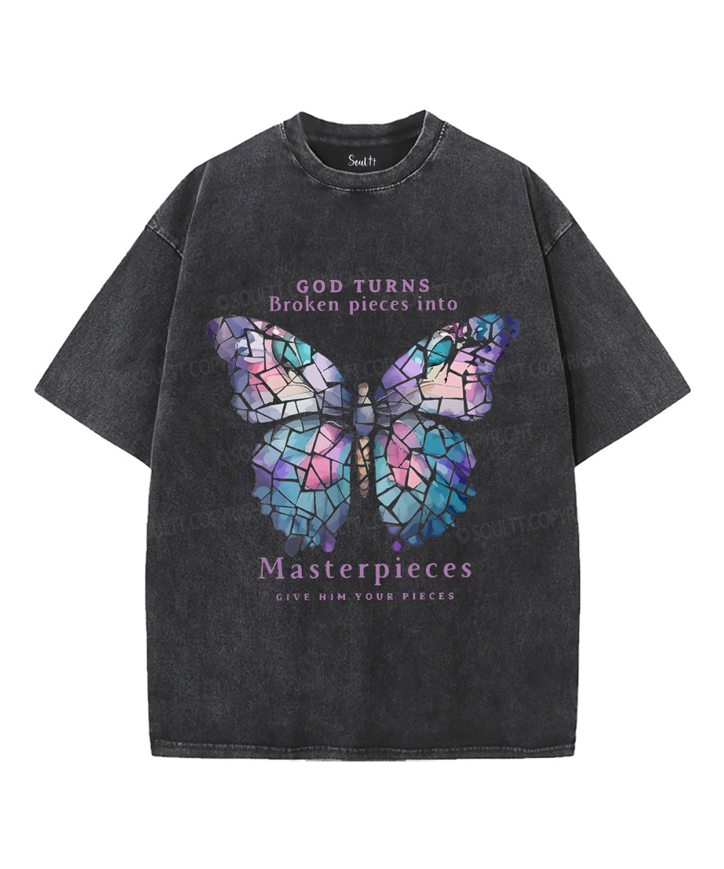 God Turns Broken Pieces Washed Christian T-Shirts, Hoodie, Sweatshirt