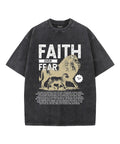 Faith Over Fear Washed Christian T-shirt Style004 Hoodie, Sweatshirt | CiraTrend.com (Image 1)