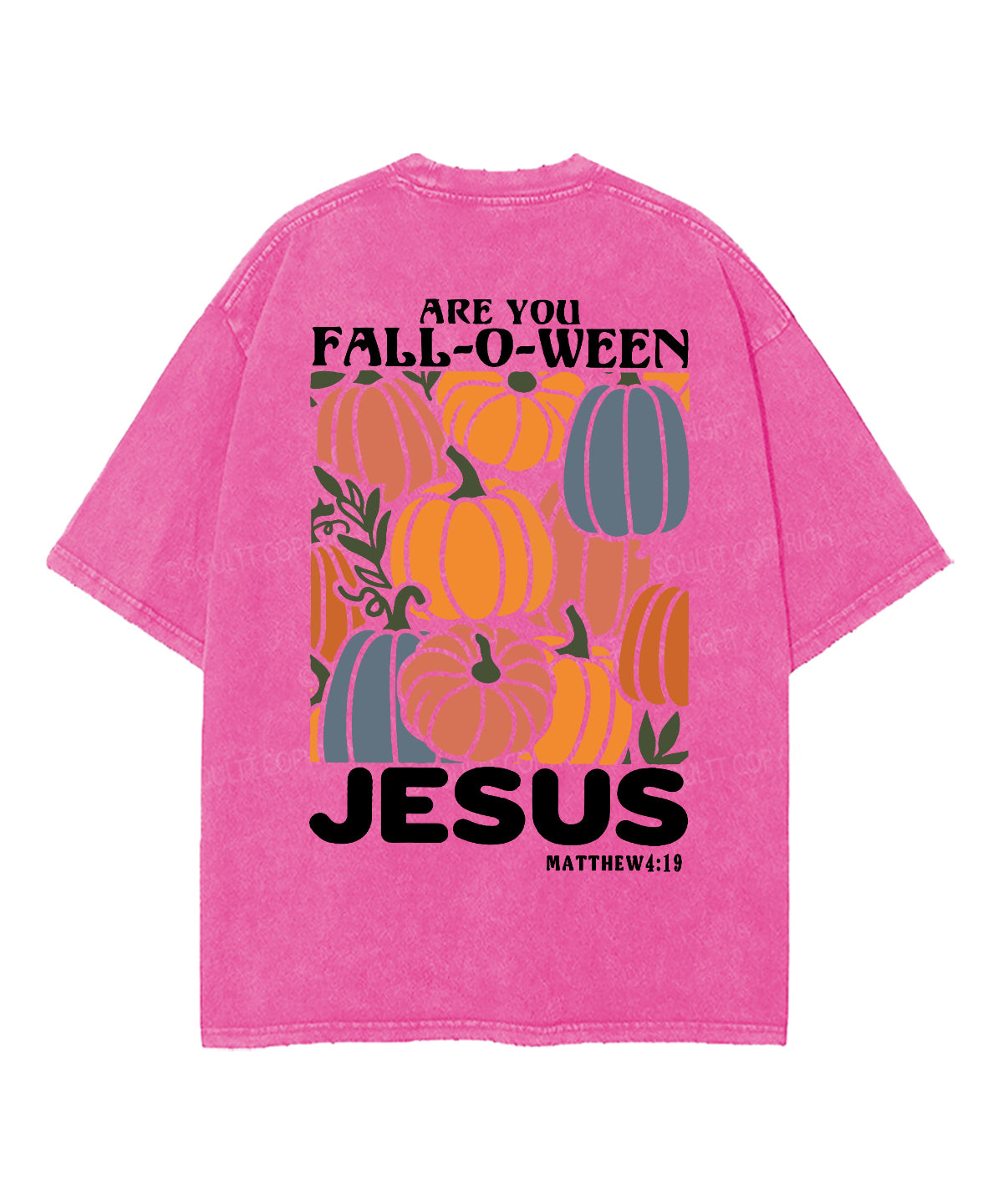 Are You Fall-o-ween Jesus Double Sided Washed Christian T-shirt Style001 Hoodie, Sweatshirt | CiraTrend.com (Image 5)