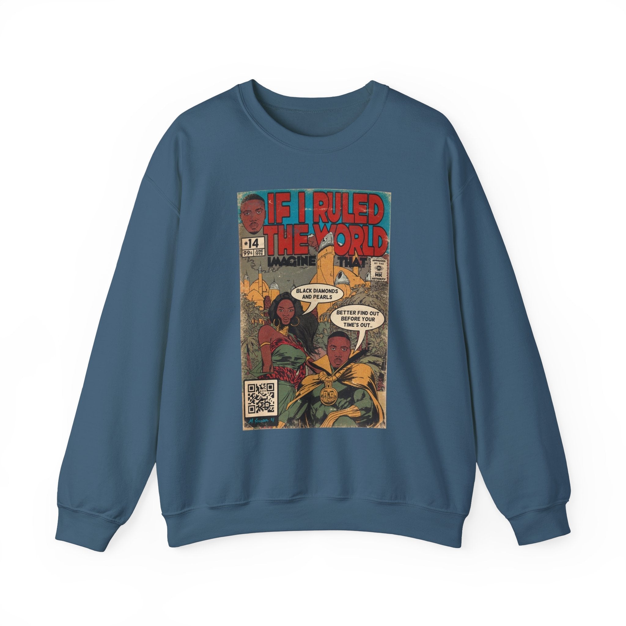 If I Ruled The World- Unisex Heavy BlendÃ¢â€žÂ¢ Crewneck Sweatshirt T-Shirts, Hoodie | CiraTrend.com (Image 5)