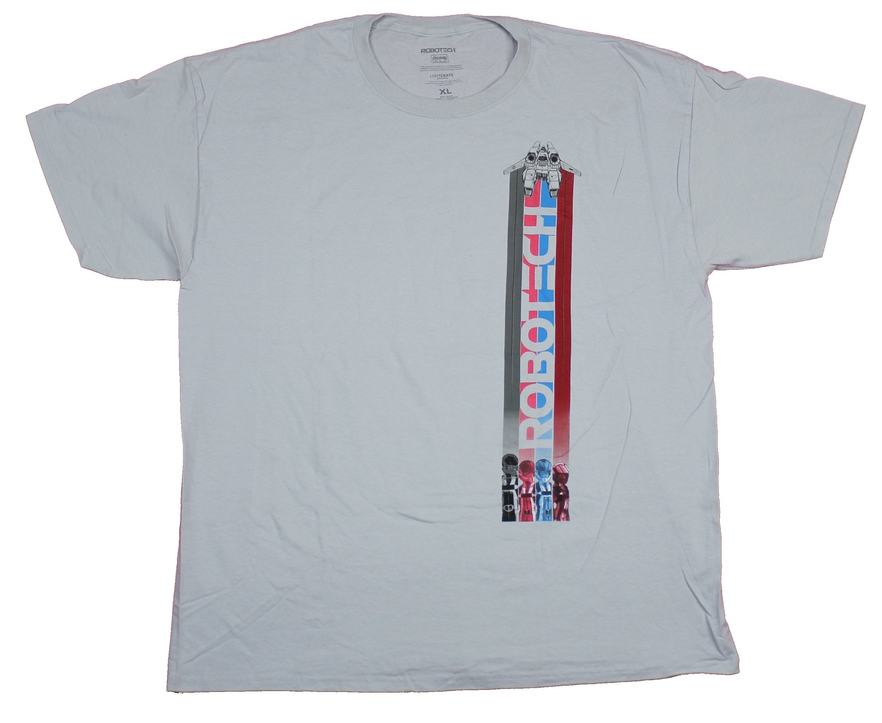 Robotech Mens T-Shirt- Team Stripe Jet Side Logo Hoodie, Sweatshirt | CiraTrend.com