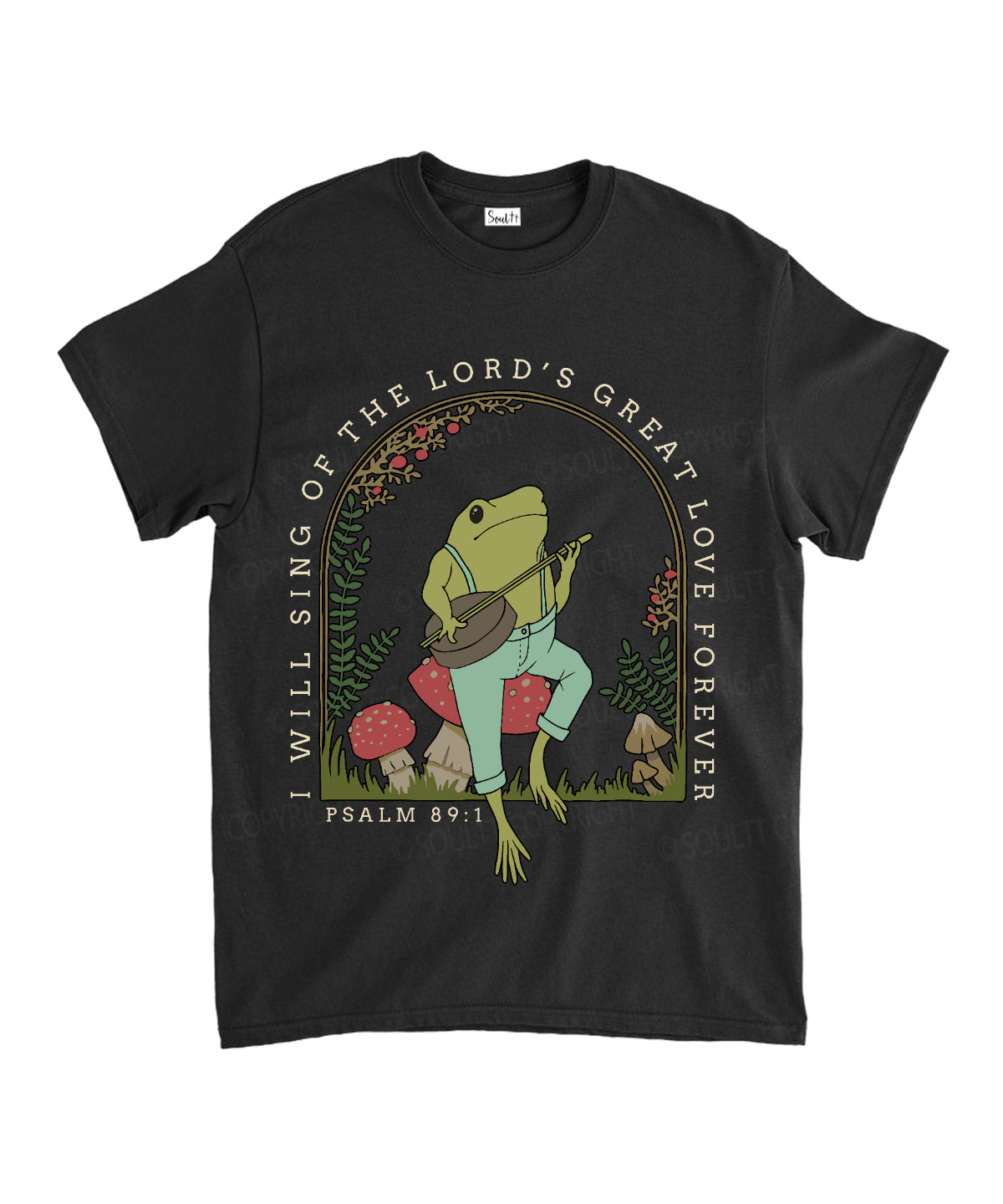 I Will Sing Of The Lord's Great Love Unisex Cotton Christian T-Shirt Hoodie, Sweatshirt | CiraTrend.com (Image 3)