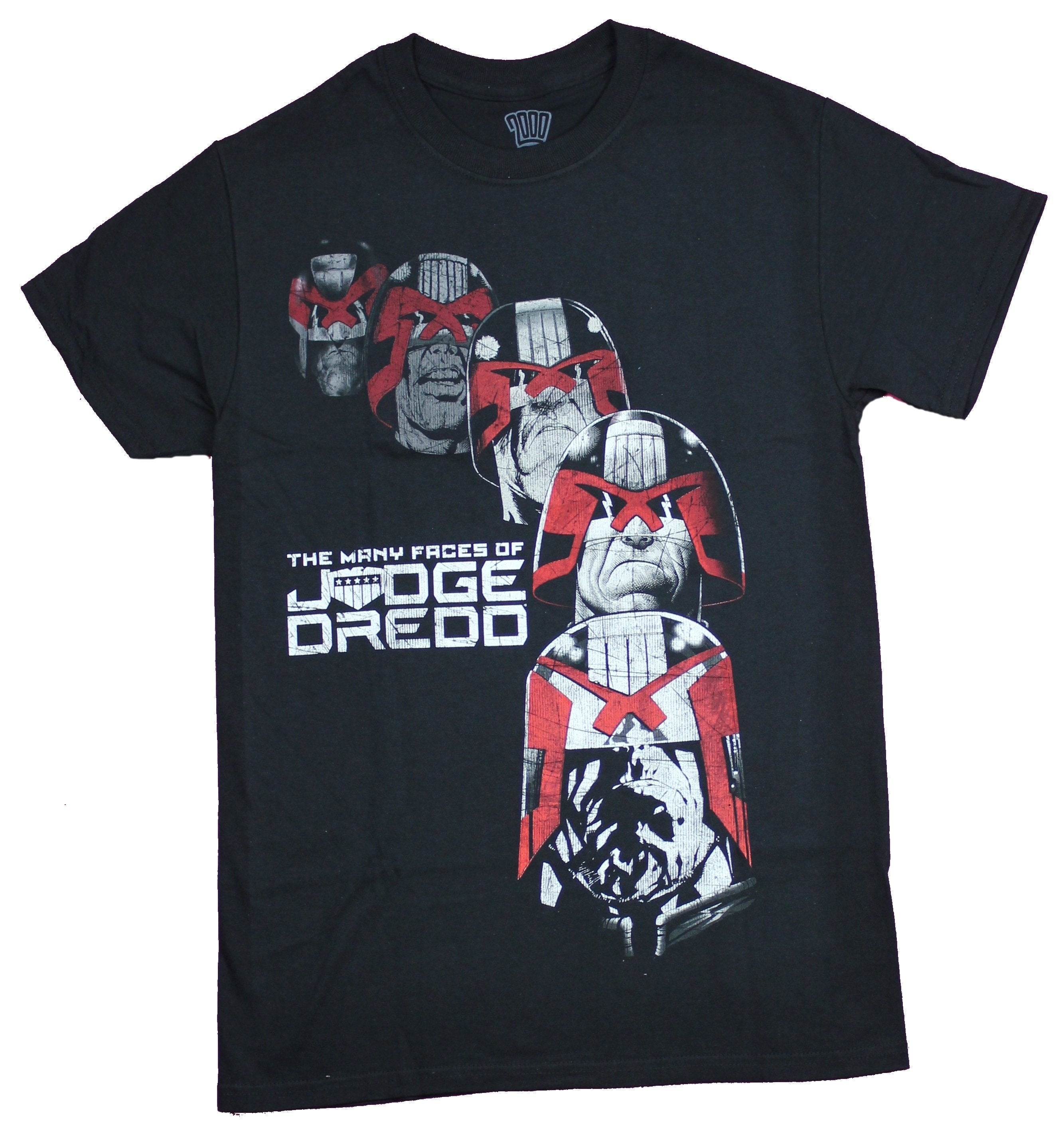 Judge Dredd Many Faces Dredd Image T-Shirts, Hoodie, Sweatshirt