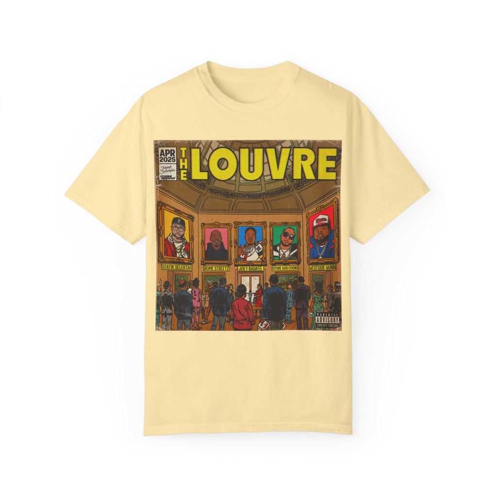 The Louvre - Statik Selektah & MK Collab - Unisex Comfort Colors T-shirt Hoodie, Sweatshirt | CiraTrend.com (Image 1)