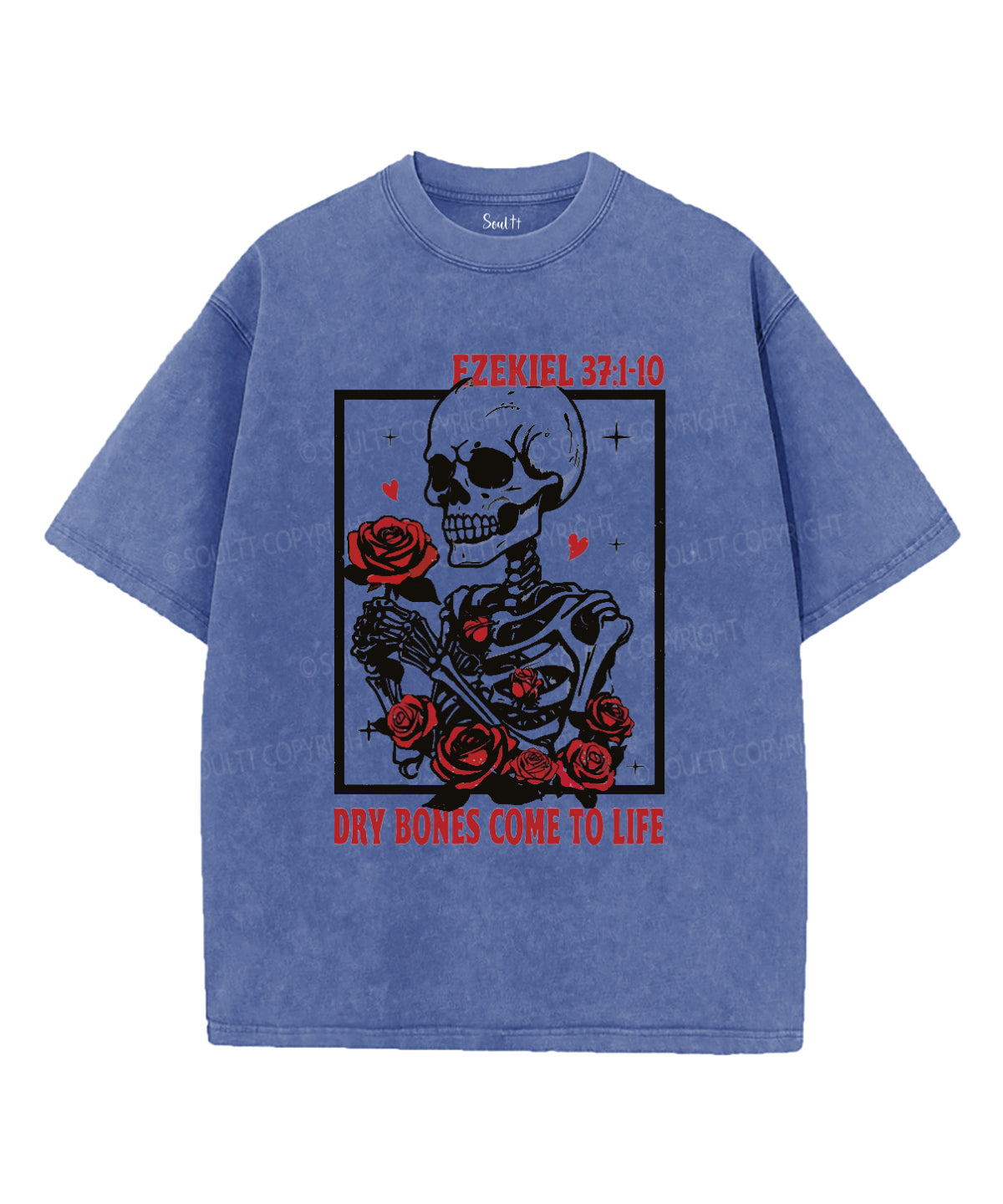 Dry Bones Come To Life Unisex Washed Christian T-shirt Style004 Hoodie, Sweatshirt | CiraTrend.com (Image 4)