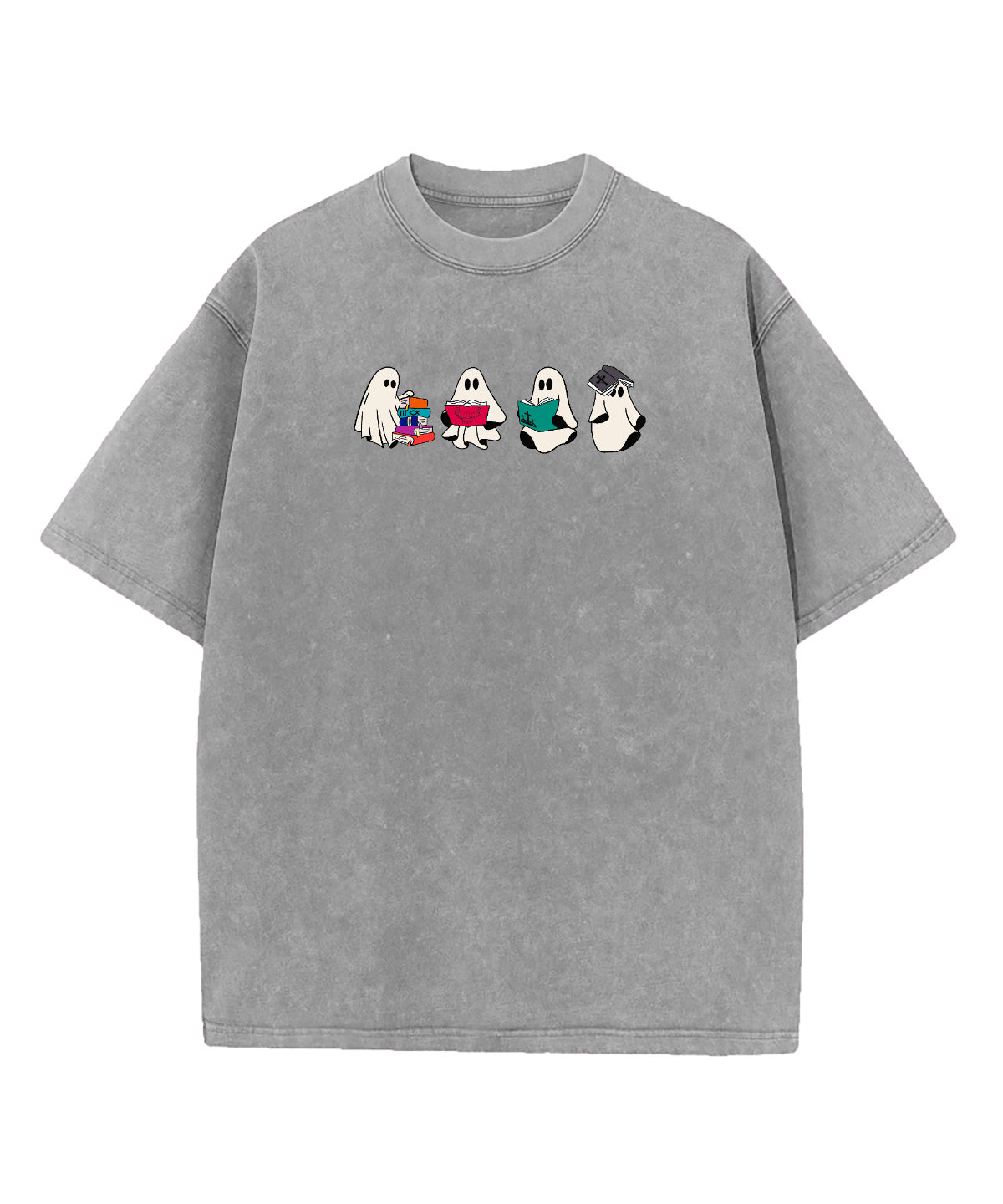 Lovely Ghost Read Bible Washed Christian T-shirt Hoodie, Sweatshirt | CiraTrend.com (Image 4)
