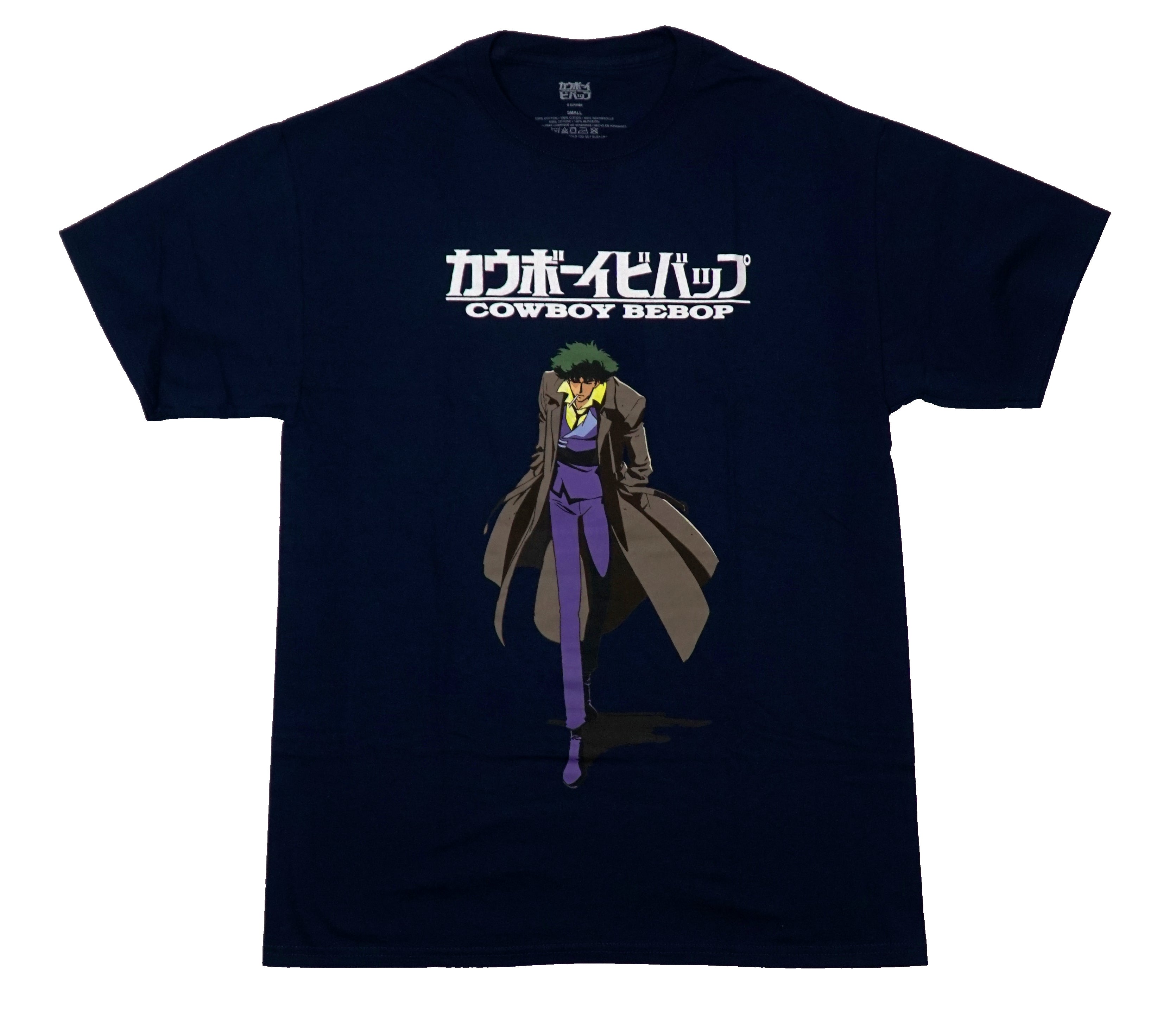 Cowboy Bebop Spike Spiegel Cigarette Mouth Walking T-Shirts, Hoodie, Sweatshirt