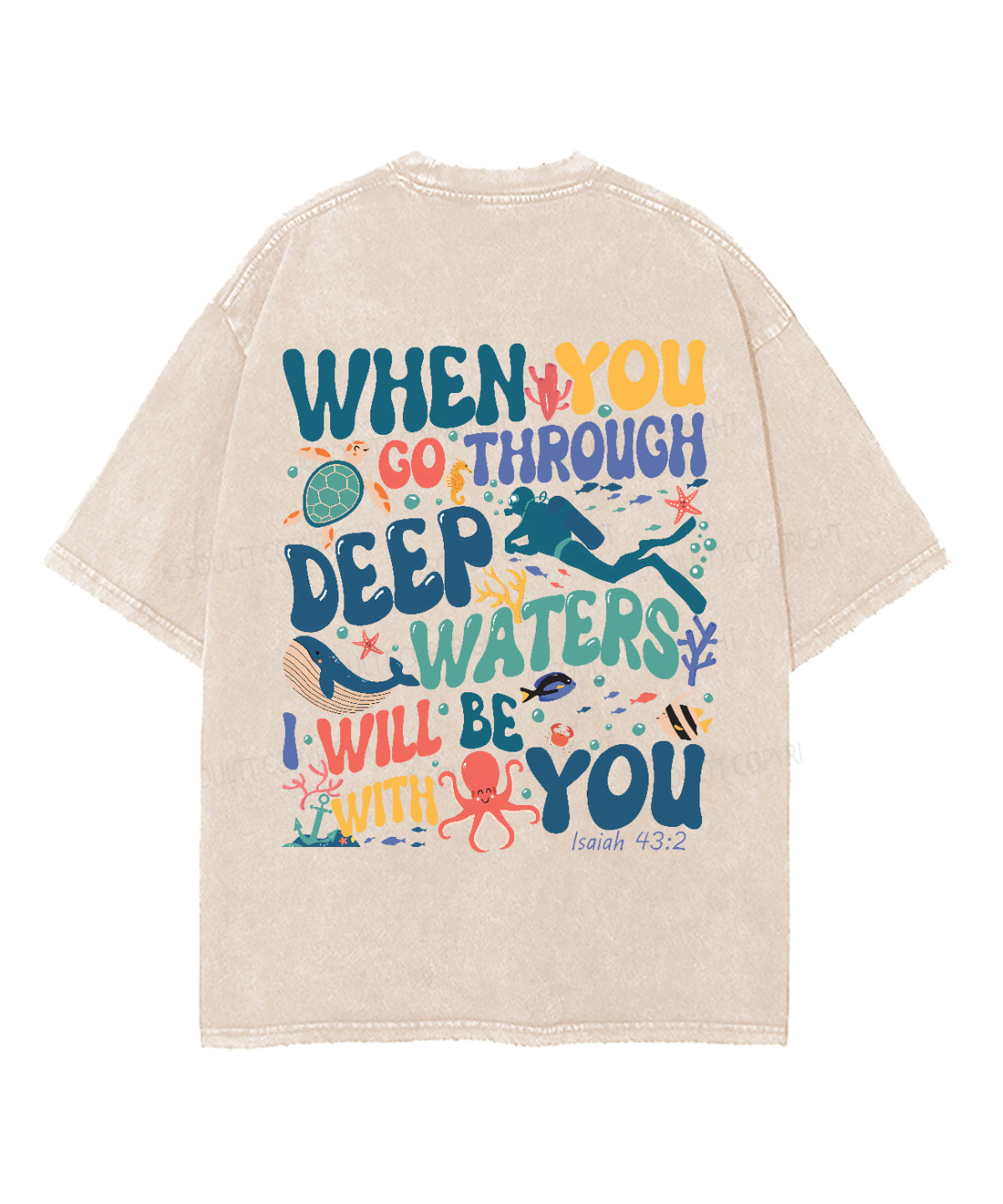 I Will Be You Double Sided Washed Christian Style014 T-Shirts, Hoodie, Sweatshirt