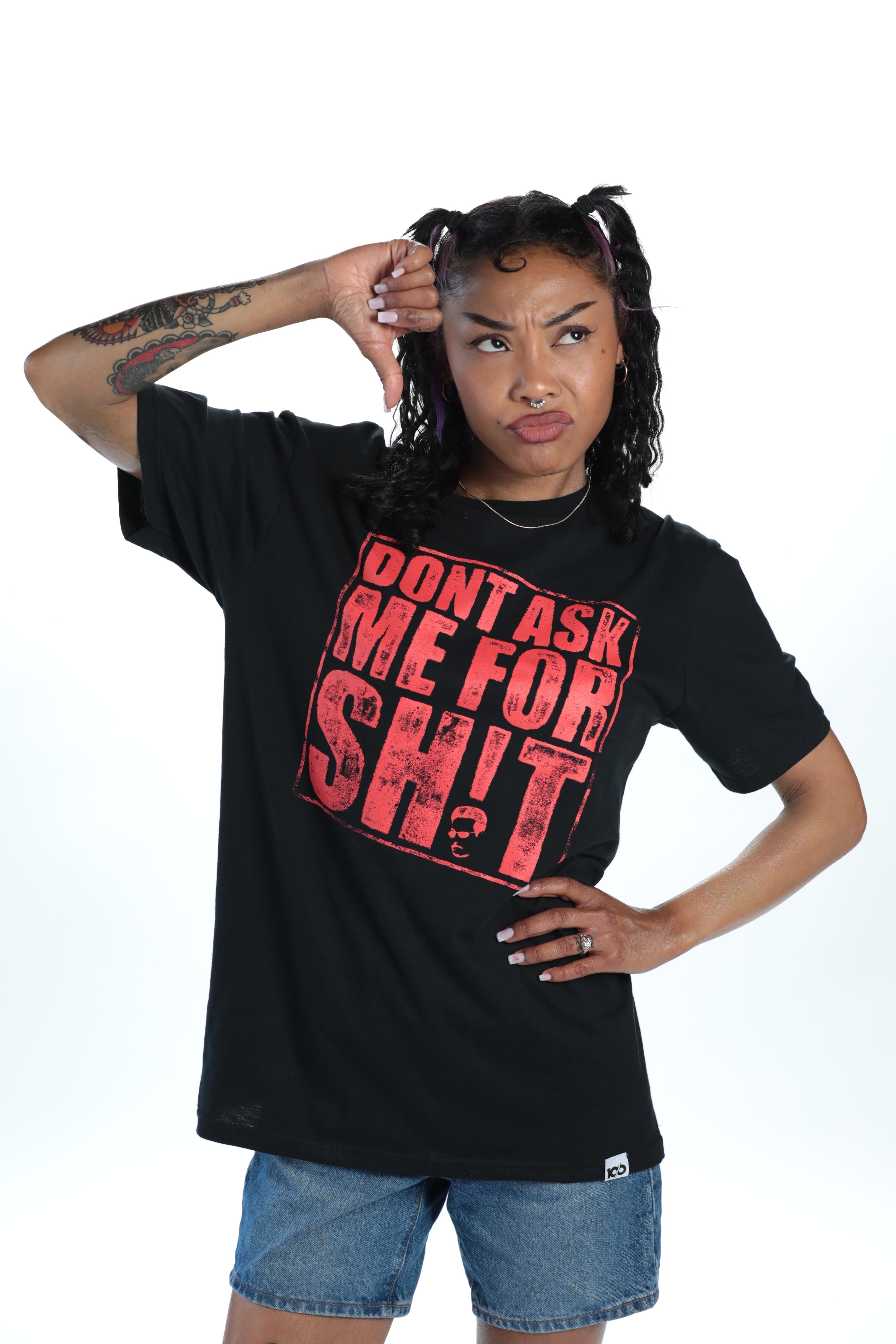 ten/o - 'DAMFS 2024 Stamp' T-Shirt - Black Hoodie, Sweatshirt | CiraTrend.com (Image 2)