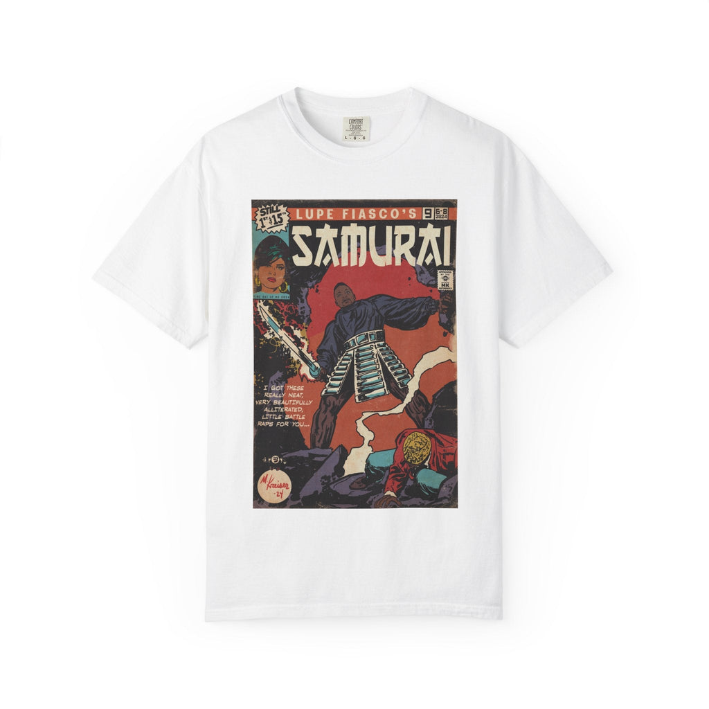 Samurai - Unisex Comfort Colors T-shirt Hoodie, Sweatshirt | CiraTrend.com (Image 2)
