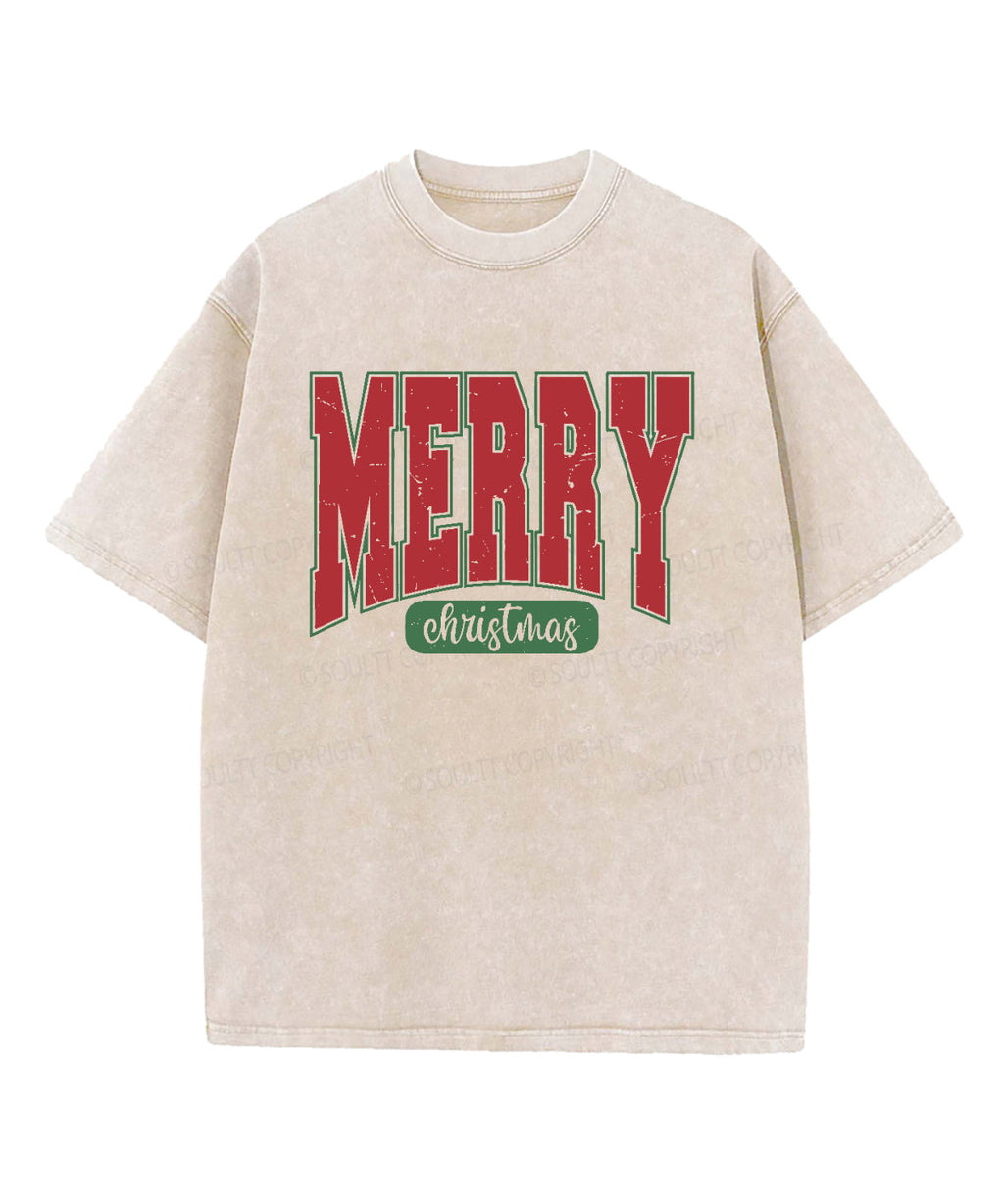 Merry Christmas Washed Christian T-shirt Style004 Hoodie, Sweatshirt | CiraTrend.com (Image 1)